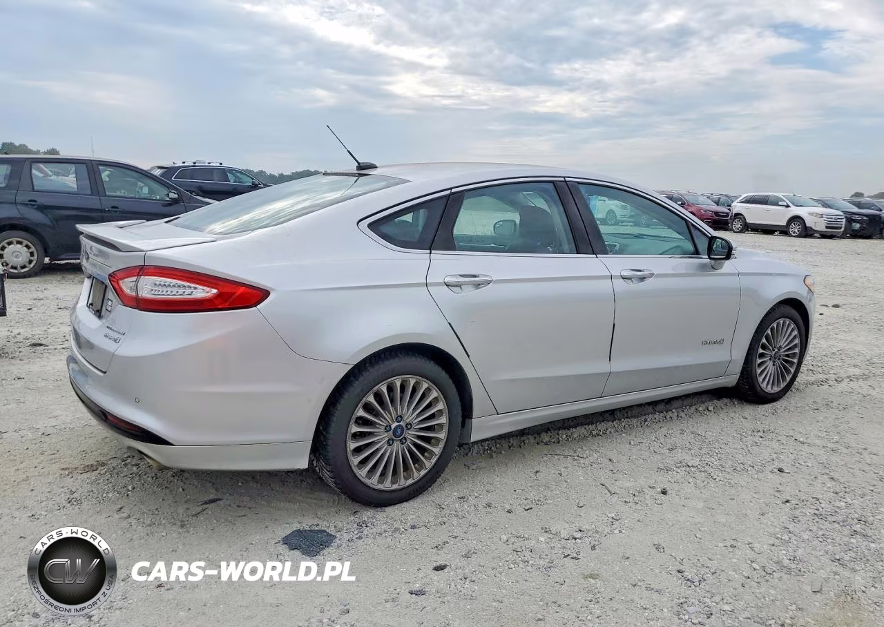 2014 Ford Fusion Titanium Hev VIN:3FA6P0RU1ER279158 - 3