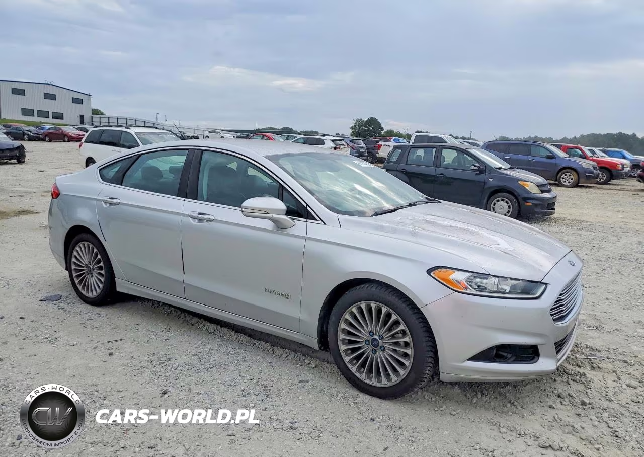 2014 Ford Fusion Titanium Hev VIN:3FA6P0RU1ER279158 - 4