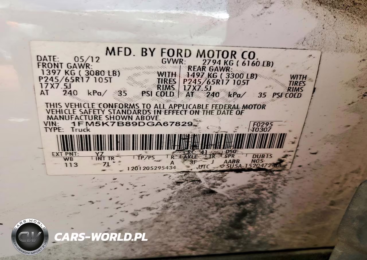 2013 Ford Explorer VIN:1FM5K7B89DGA67829 - 13