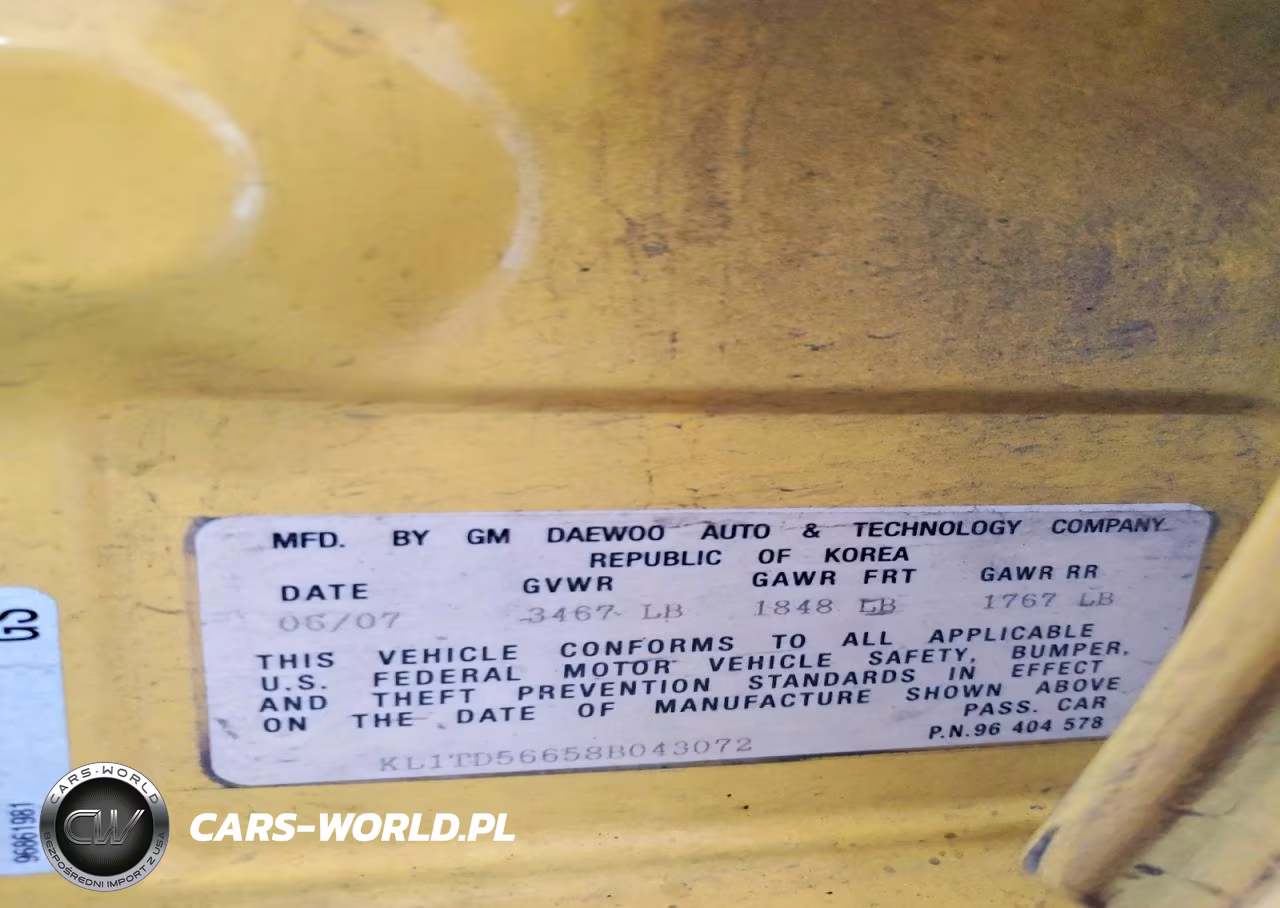 2008 Chevrolet Aveo 4D Ls VIN:KL1TD56658B043072 - 12