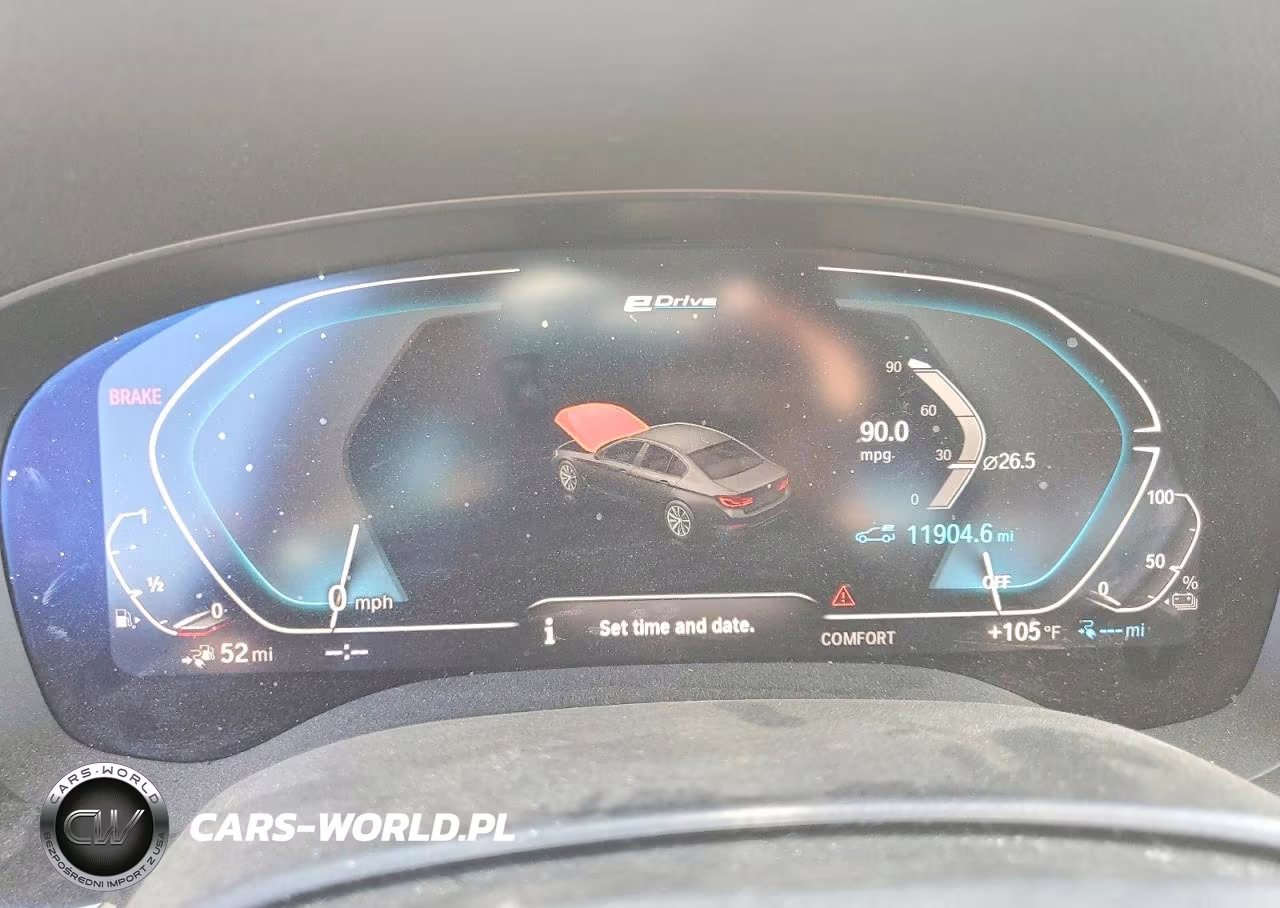 2020 BMW 530E VIN:WBAJA9C07LB399822 - 9