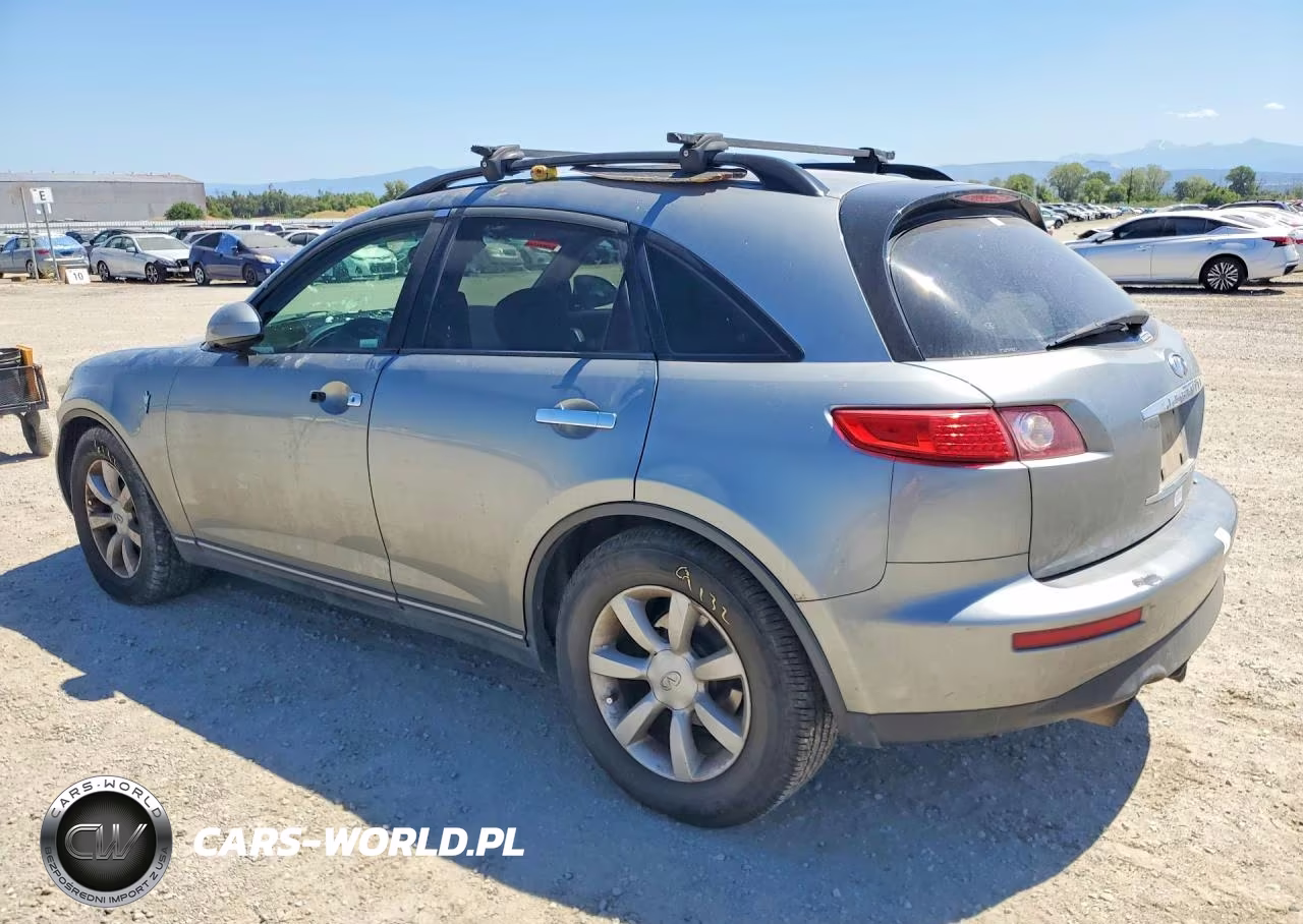 2005 Infiniti Fx35 Base VIN:JNRAS08W85X213672 - 2