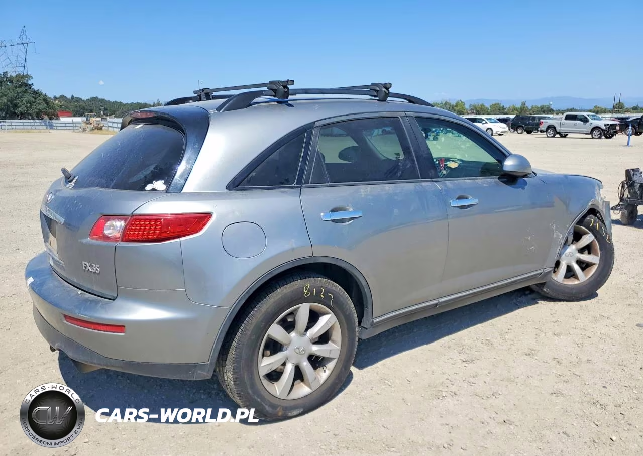 2005 Infiniti Fx35 Base VIN:JNRAS08W85X213672 - 3