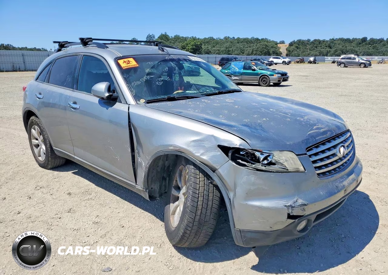 2005 Infiniti Fx35 Base VIN:JNRAS08W85X213672 - 4