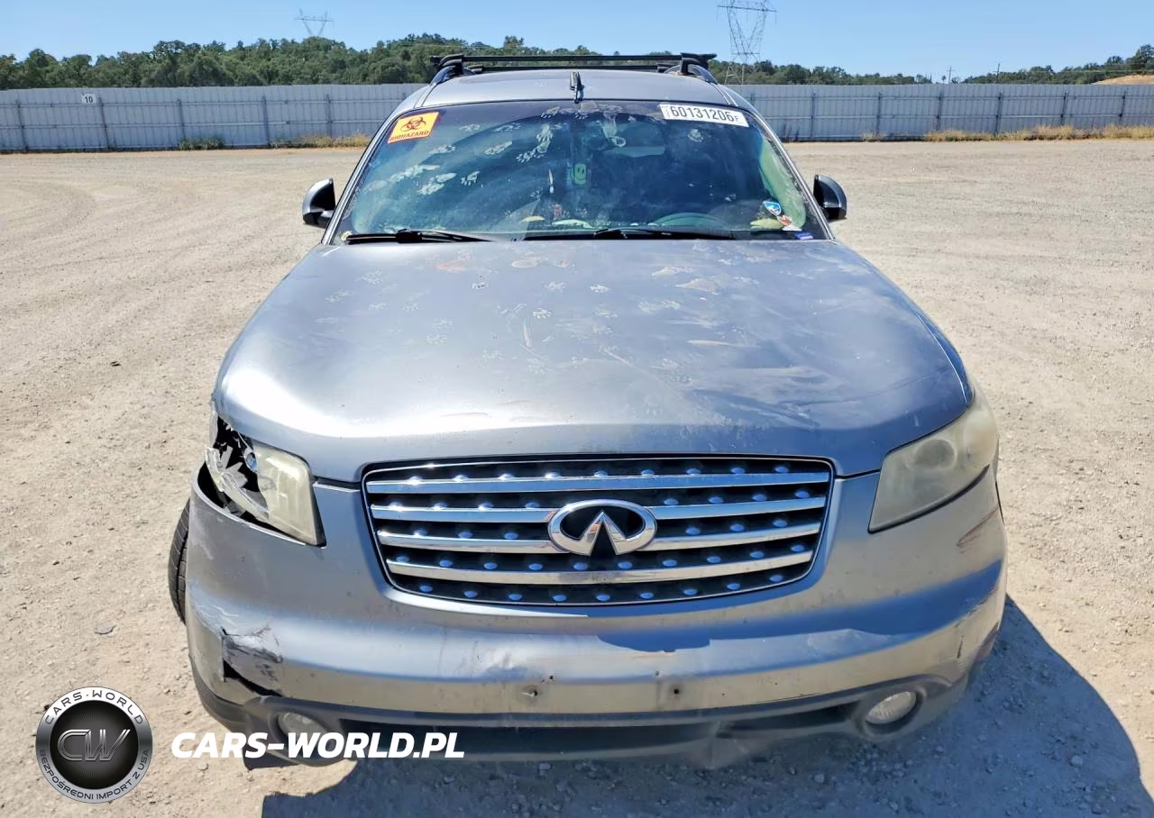 2005 Infiniti Fx35 Base VIN:JNRAS08W85X213672 - 5