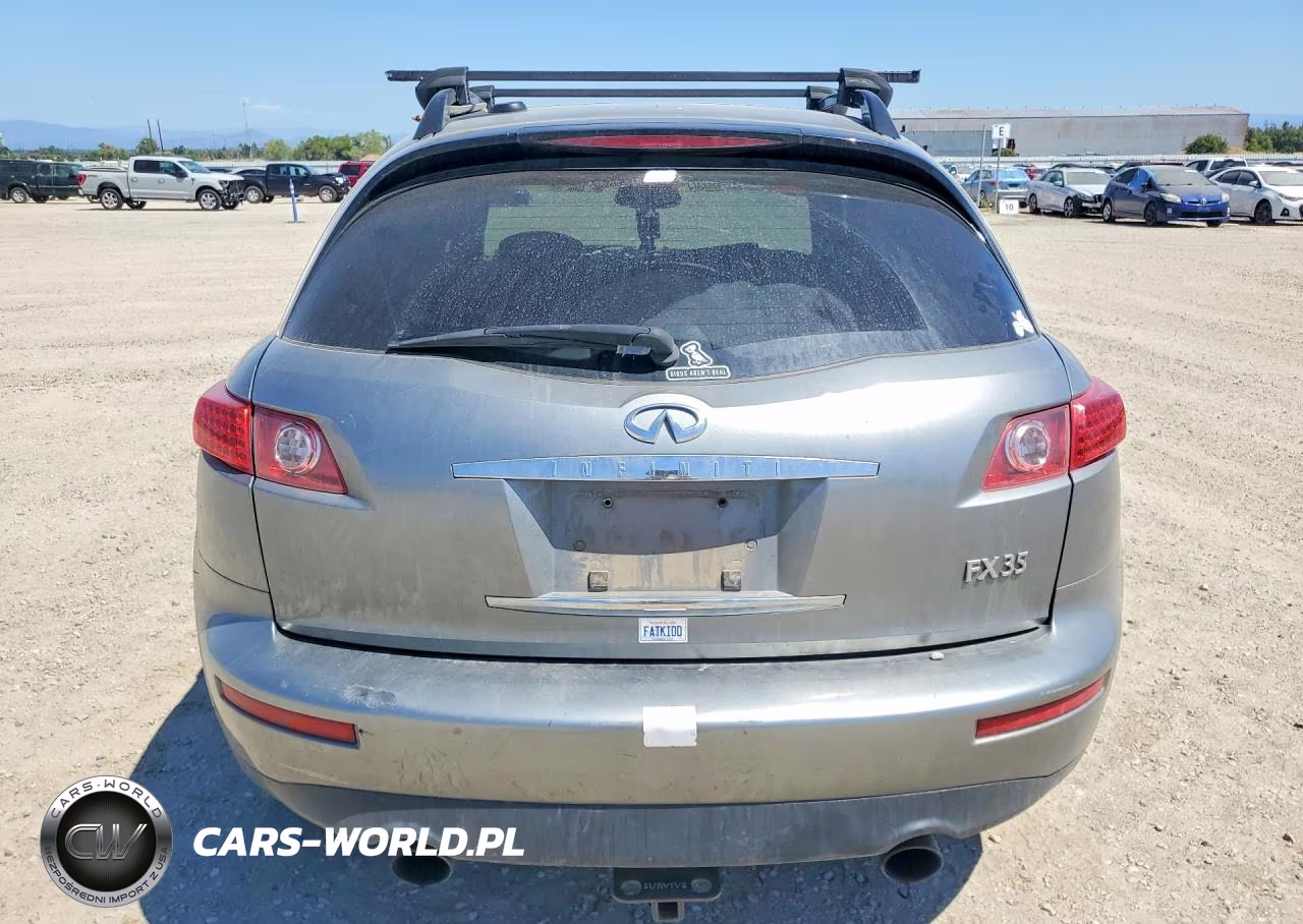 2005 Infiniti Fx35 Base VIN:JNRAS08W85X213672 - 6