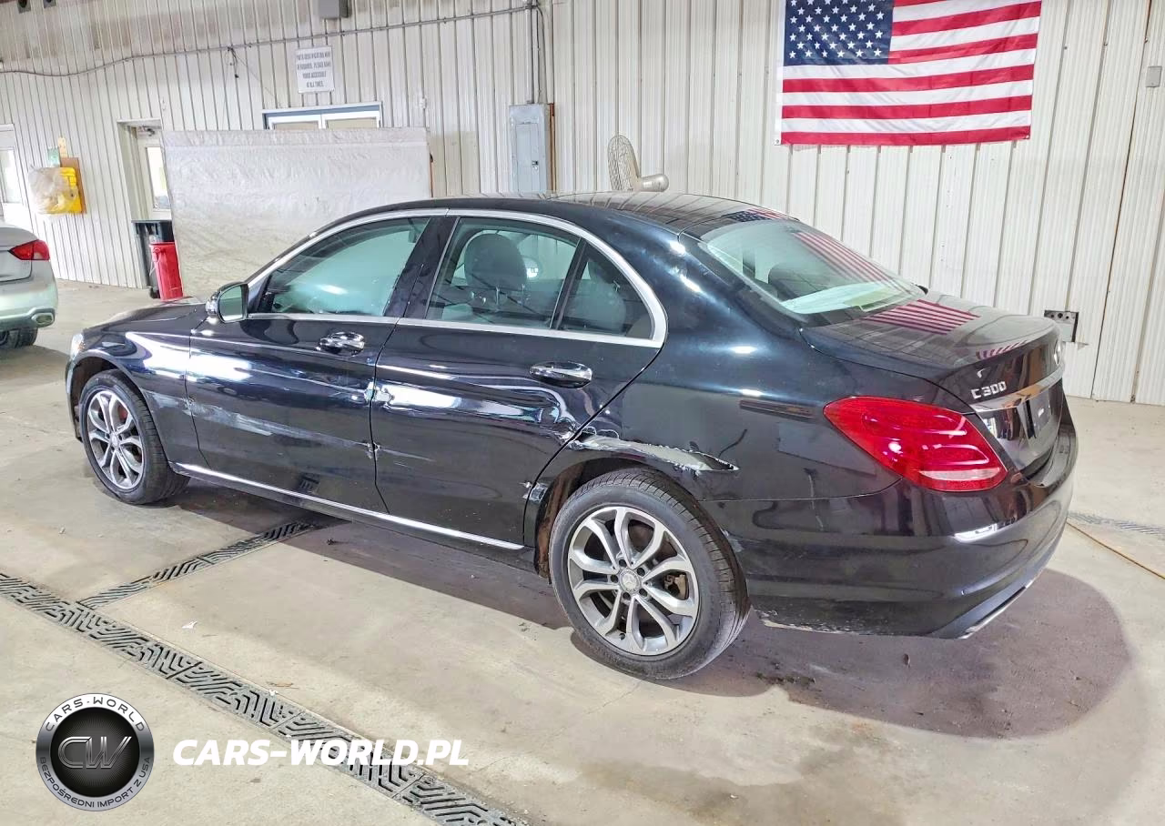 2015 Mercedes-Benz C 300 4Matic VIN:55SWF4KB6FU049176 - 2