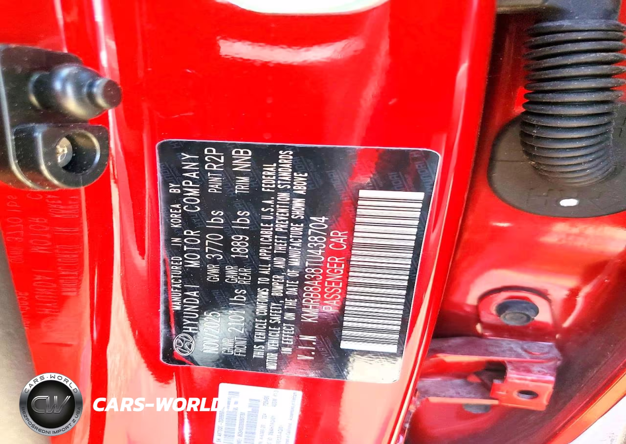 2026 Hyundai Venue Se VIN:KMHRB8A38TU438704 - 13