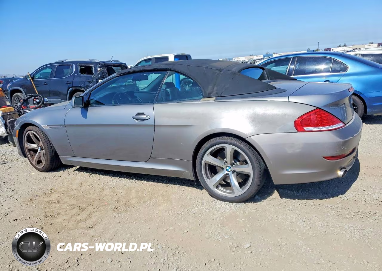 2008 BMW 650 I VIN:WBAEB53518CX62605 - 2