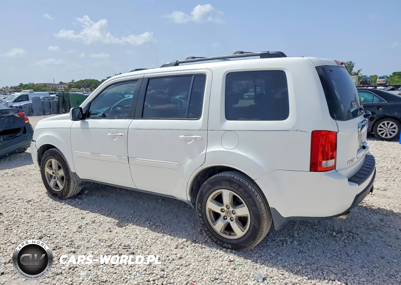 2011 Honda Pilot Exl VIN:5FNYF3H51BB033581 - 2
