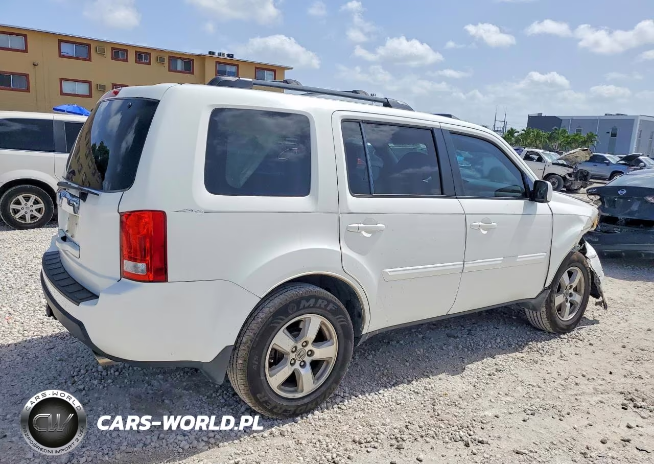 2011 Honda Pilot Exl VIN:5FNYF3H51BB033581 - 3