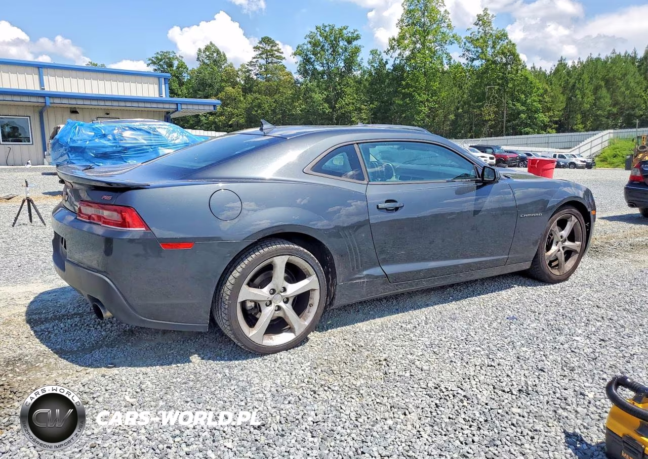 2014 Chevrolet Camaro Lt VIN:2G1FC1E35E9302027 - 3