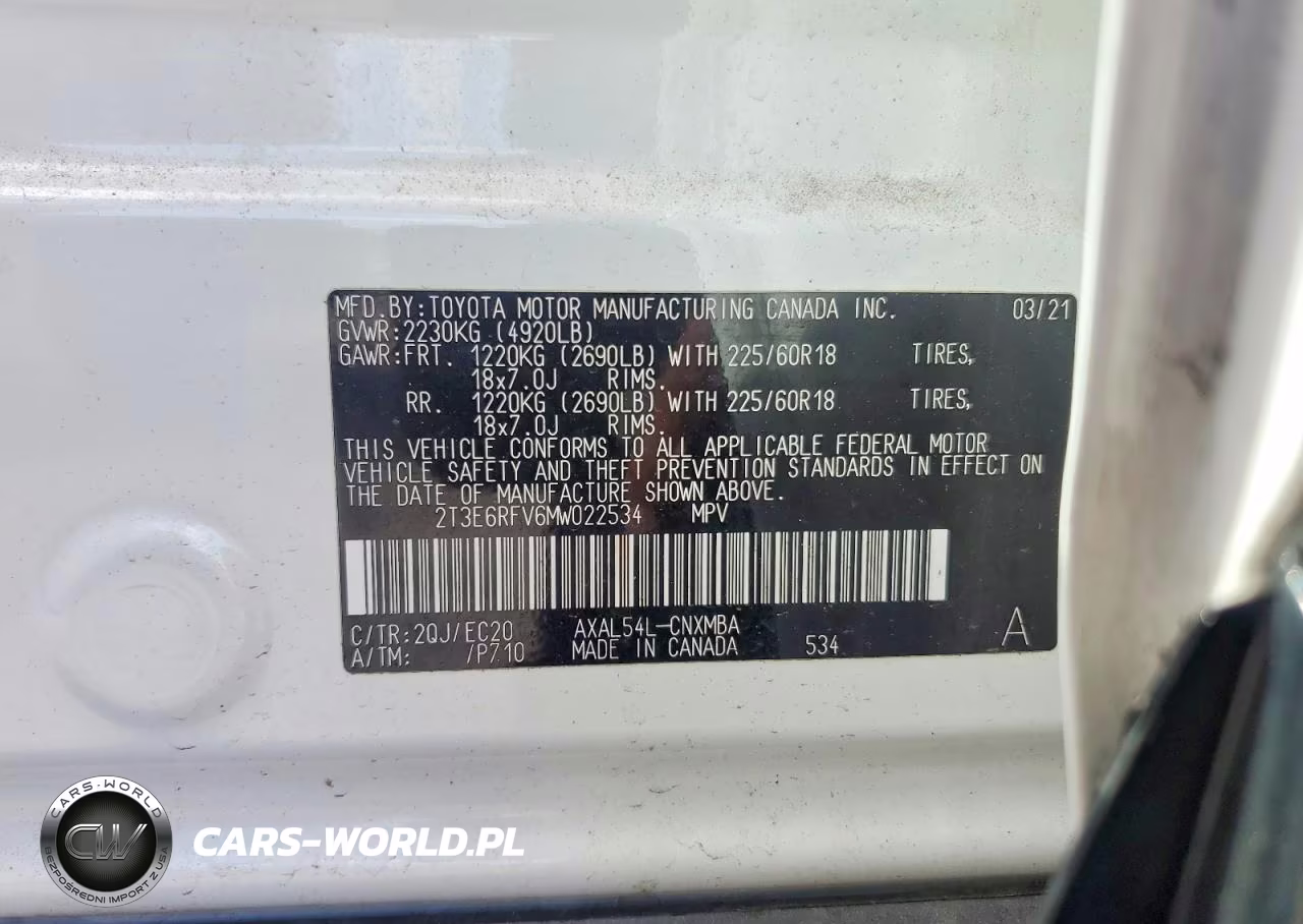 2021 Toyota Rav4 Xse VIN:2T3E6RFV6MW022534 - 12