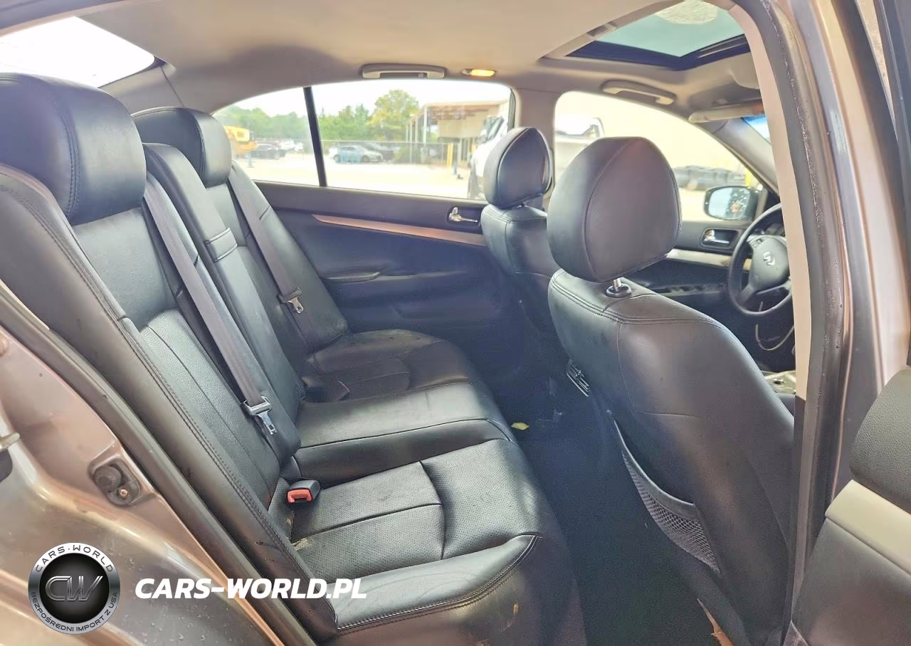 2012 Infiniti G25 Sedan Base VIN:JN1DV6APXCM810351 - 10