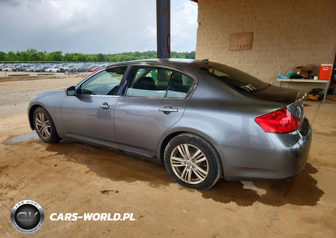 2012 Infiniti G25 Sedan Base VIN:JN1DV6APXCM810351 - 2
