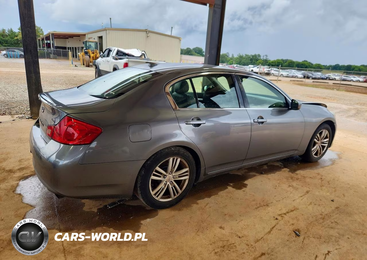 2012 Infiniti G25 Sedan Base VIN:JN1DV6APXCM810351 - 3