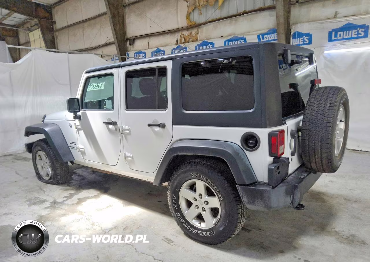 2015 Jeep Wrangler Unlimited Sport VIN:1C4HJWDG4FL580497 - 2