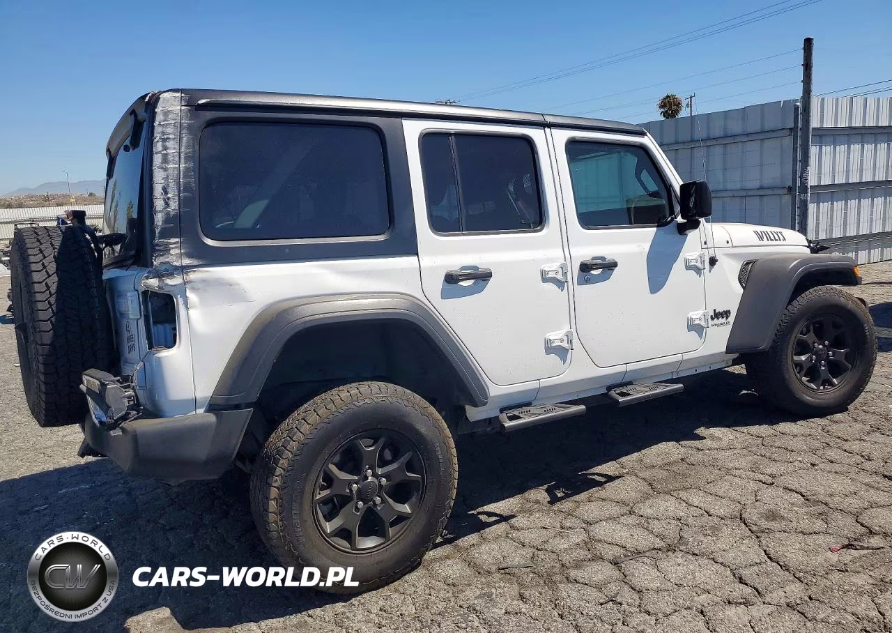 2020 Jeep Wrangler Unlimited Sport VIN:1C4HJXDM4LW347371 - 3