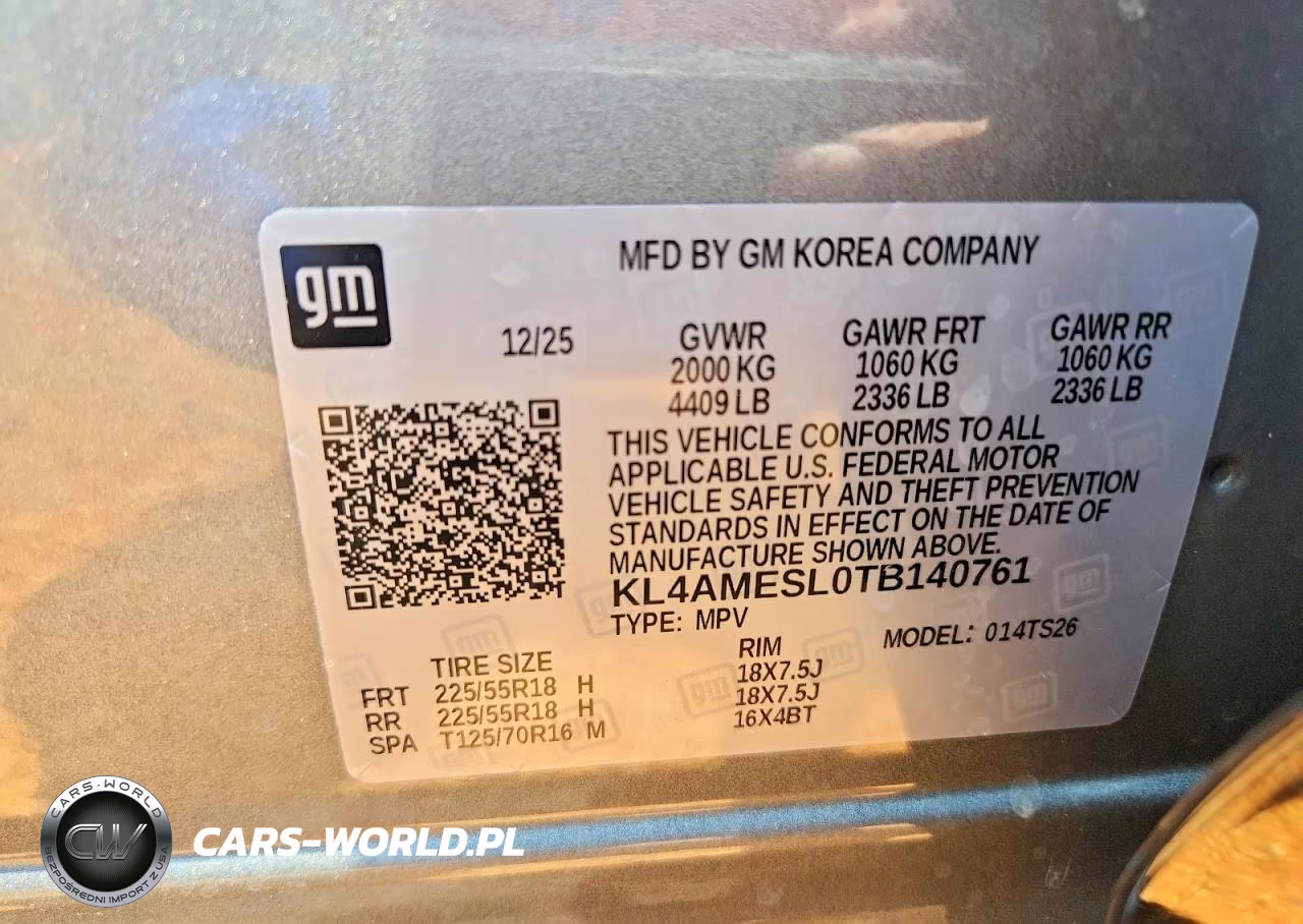 2026 Buick Encore Gx Sport Touring VIN:KL4AMESL0TB140761 - 13