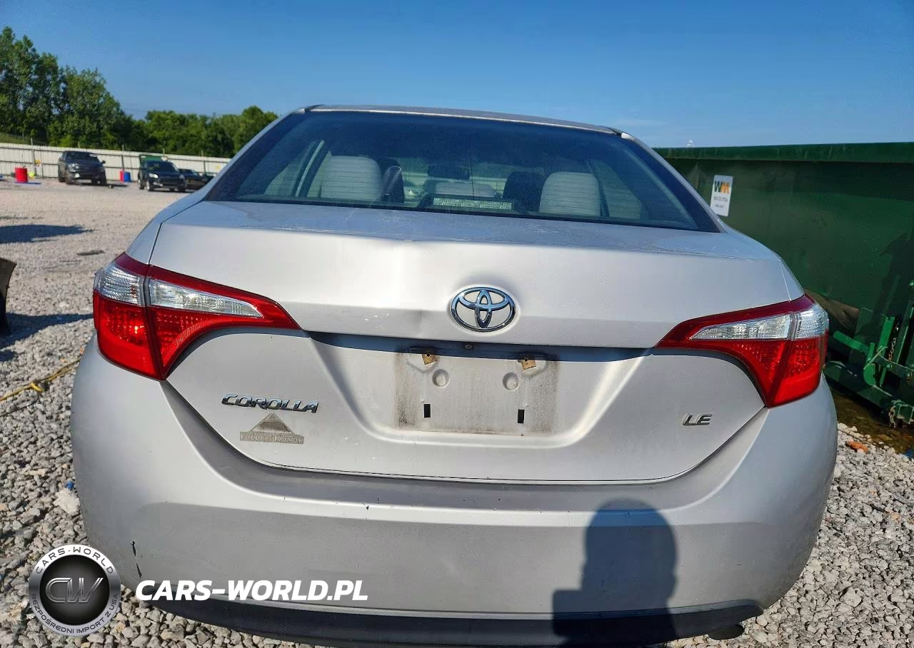 2015 Toyota Corolla L VIN:2T1BURHE2EC204961 - 6