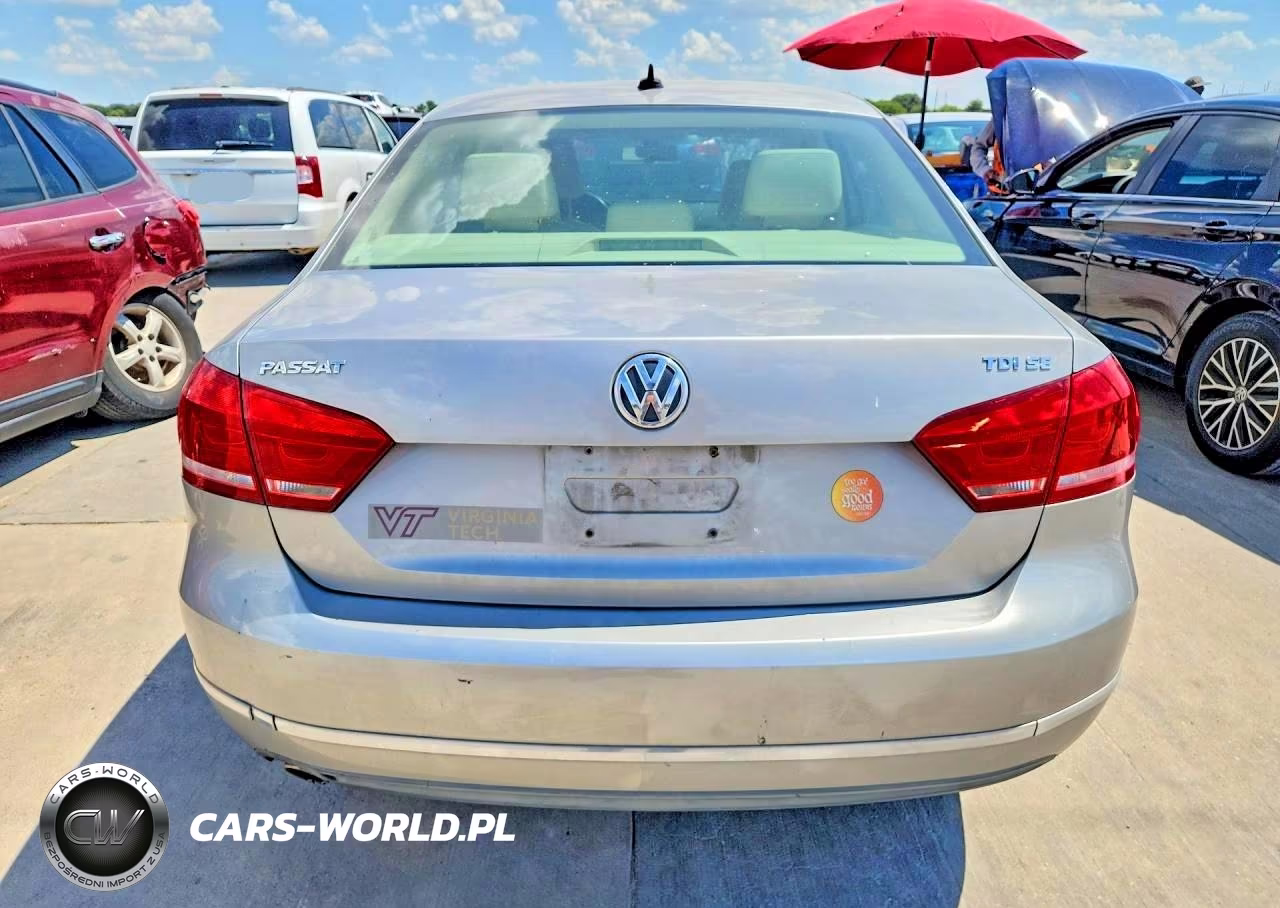 2013 Volkswagen Passat Se VIN:1VWBN7A38DC112381 - 6