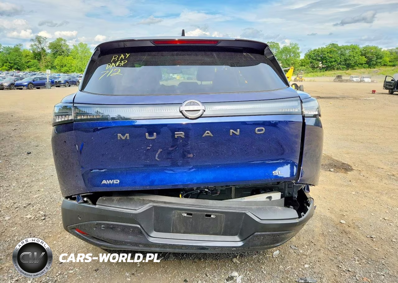 2025 Nissan Murano Sl VIN:5N1AZ3CS1SC134151 - 6