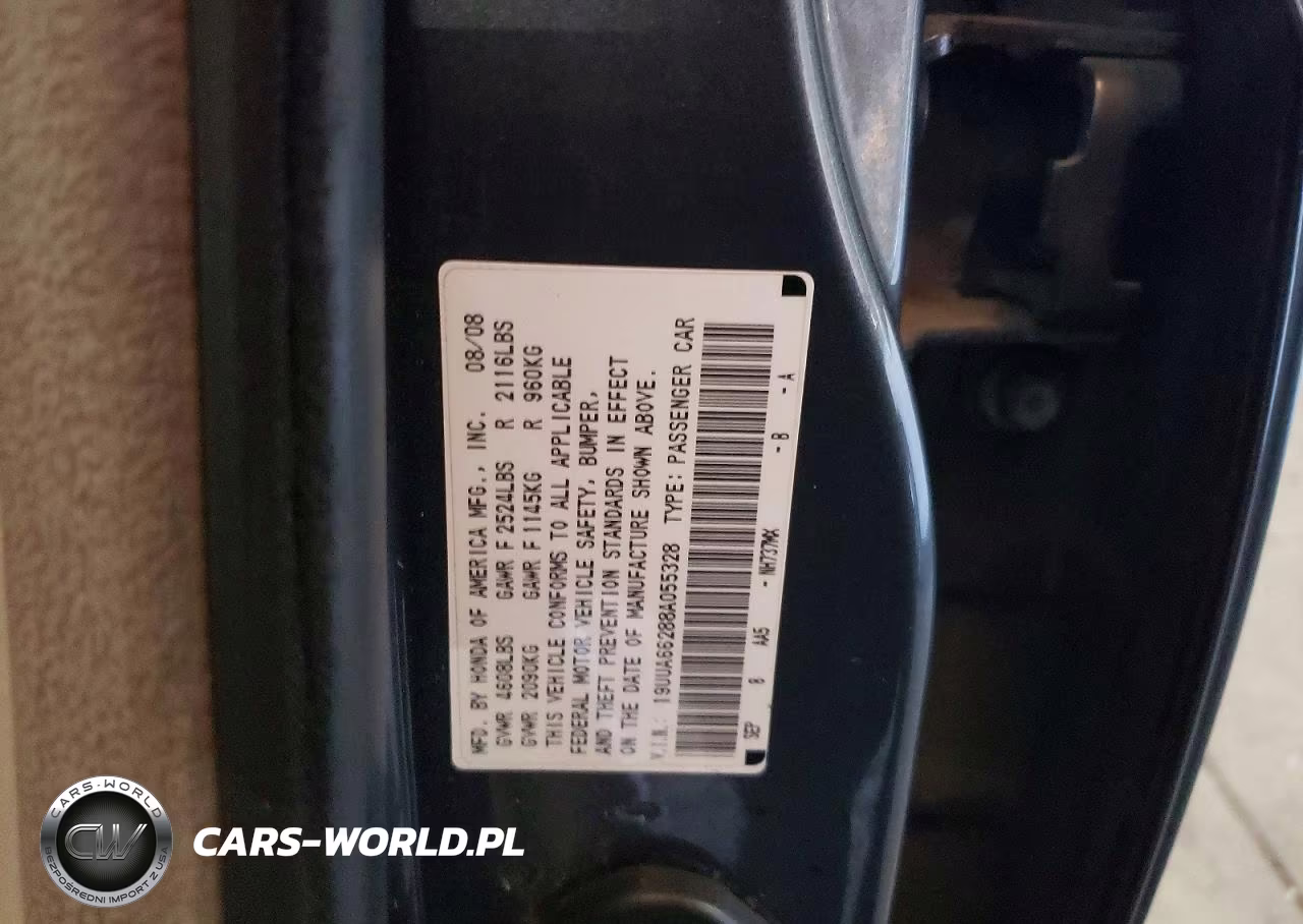 2008 Acura Tl VIN:19UUA66288A055328 - 12