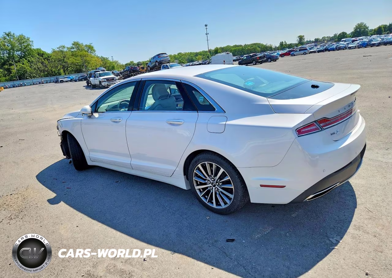 2017 Lincoln Mkz Select VIN:3LN6L5C91HR618458 - 2