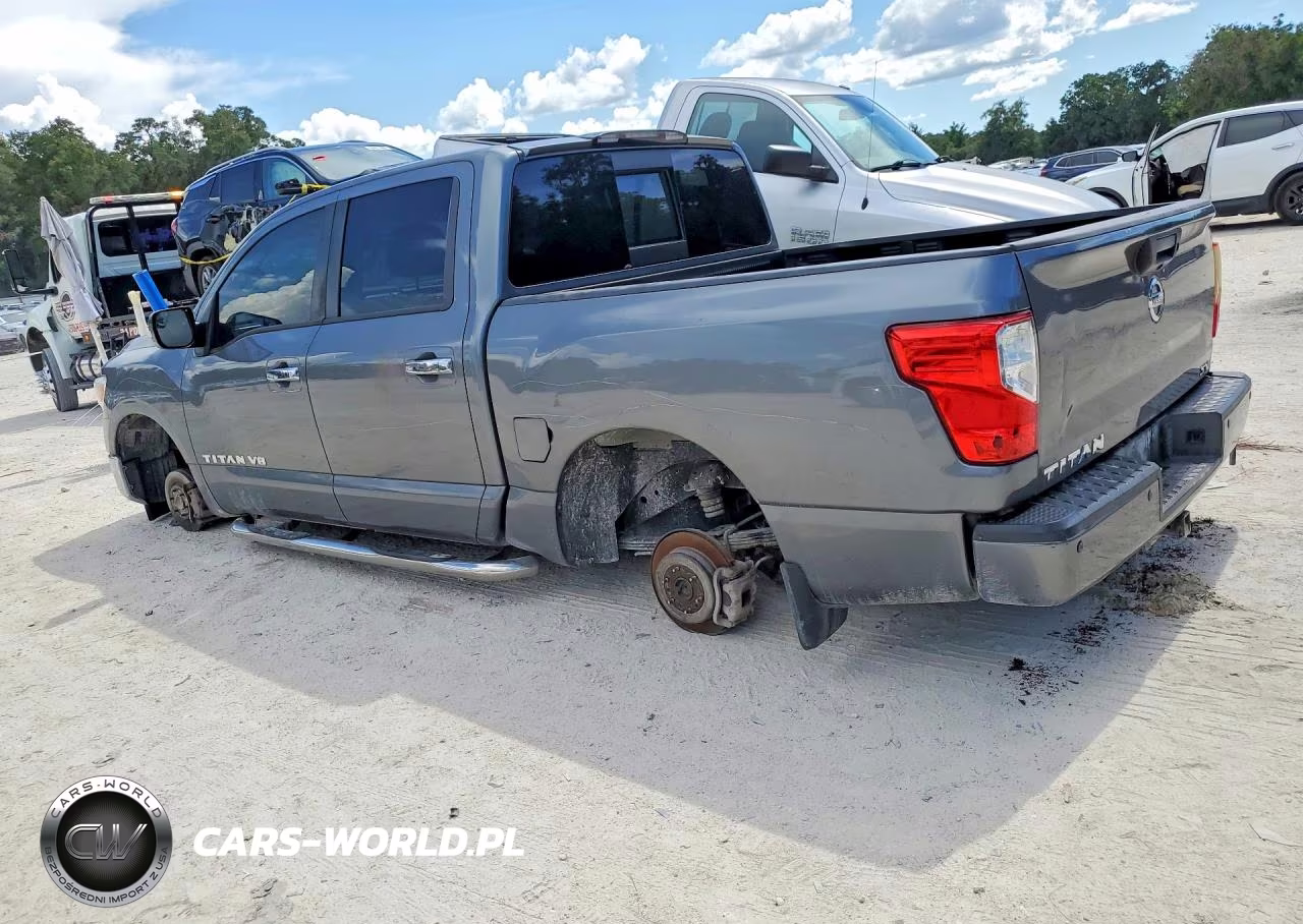 2018 Nissan Titan Sv VIN:1N6AA1E66JN512853 - 2