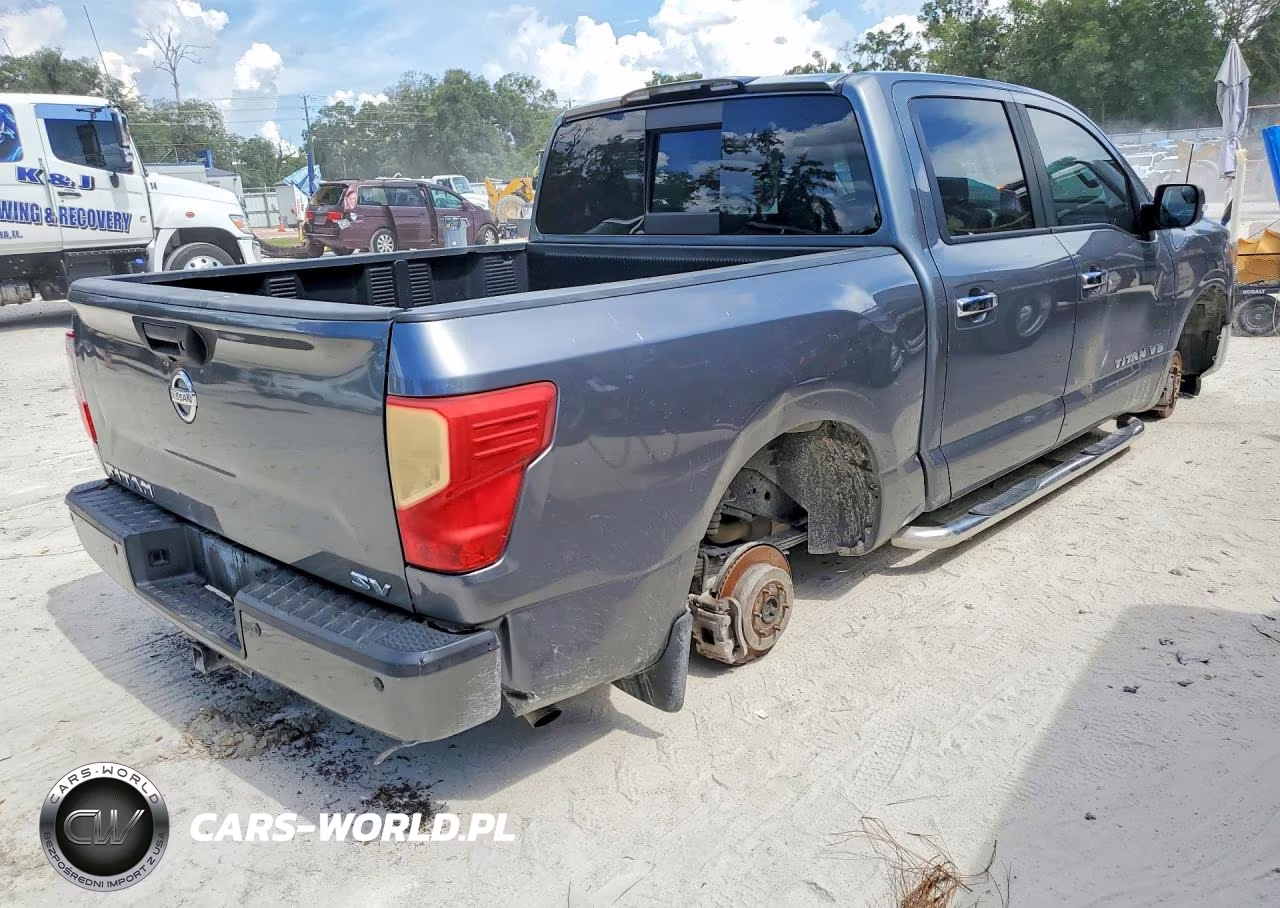 2018 Nissan Titan Sv VIN:1N6AA1E66JN512853 - 3