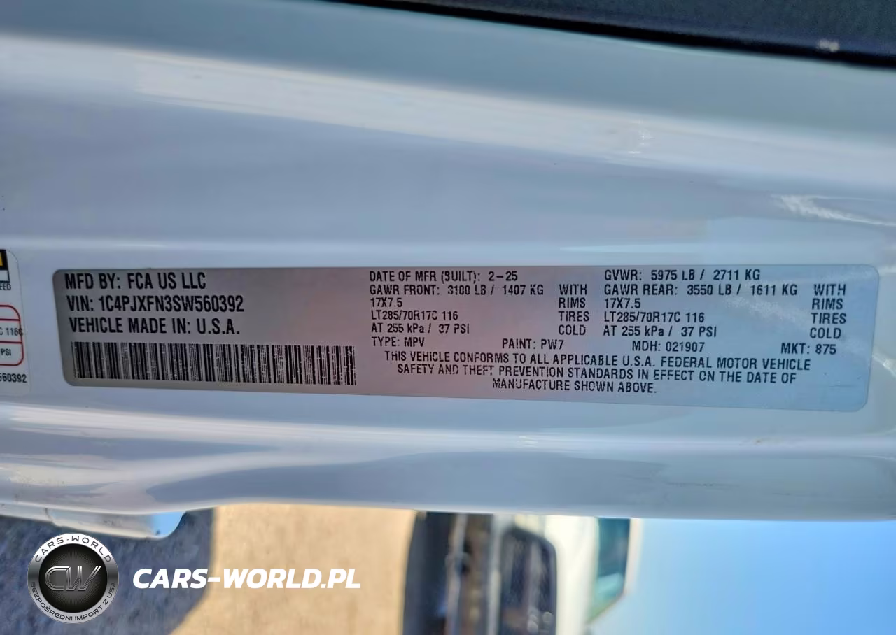 2025 Jeep Wrangler Rubicon VIN:1C4PJXFN3SW560392 - 14