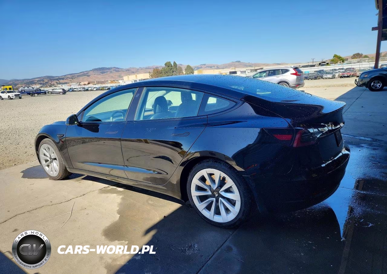 2022 Tesla Model 3 VIN:5YJ3E1EA9NF304538 - 2