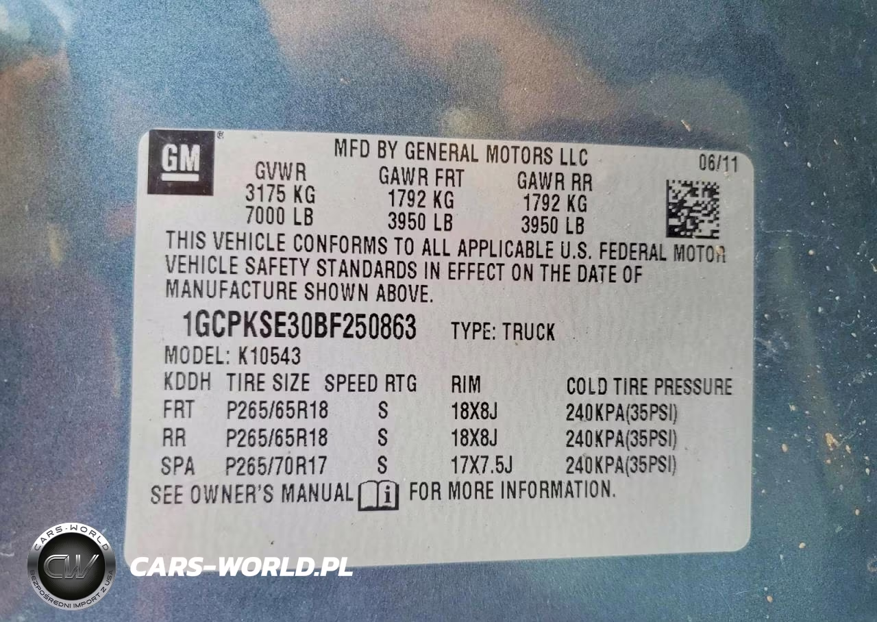 2011 Chevrolet Silverado K1500 Lt VIN:1GCPKSE30BF250863 - 12