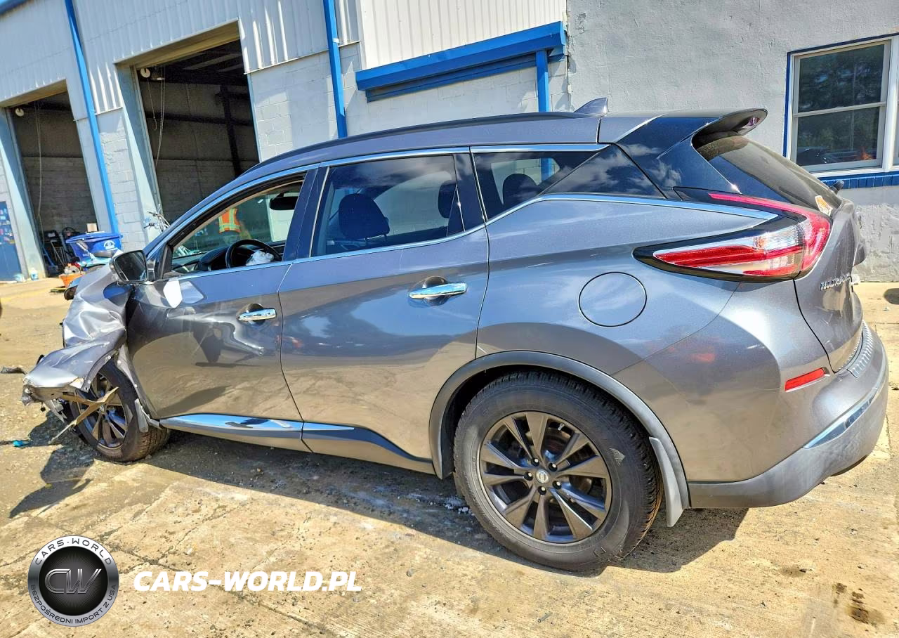 2018 Nissan Murano Sv VIN:5N1AZ2MH3JN138119 - 2
