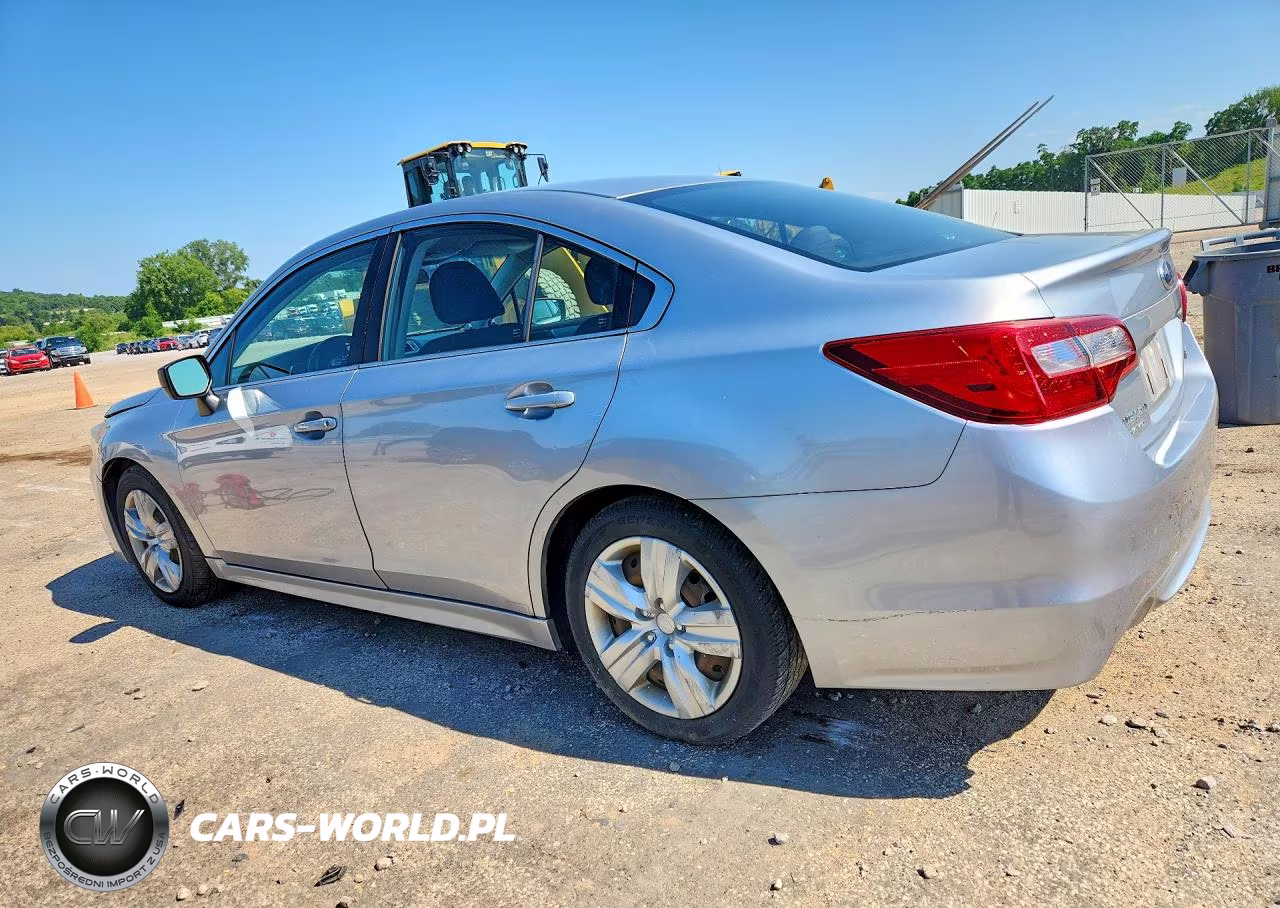 2015 Subaru Legacy 2.5I VIN:4S3BNBA60F3025268 - 2