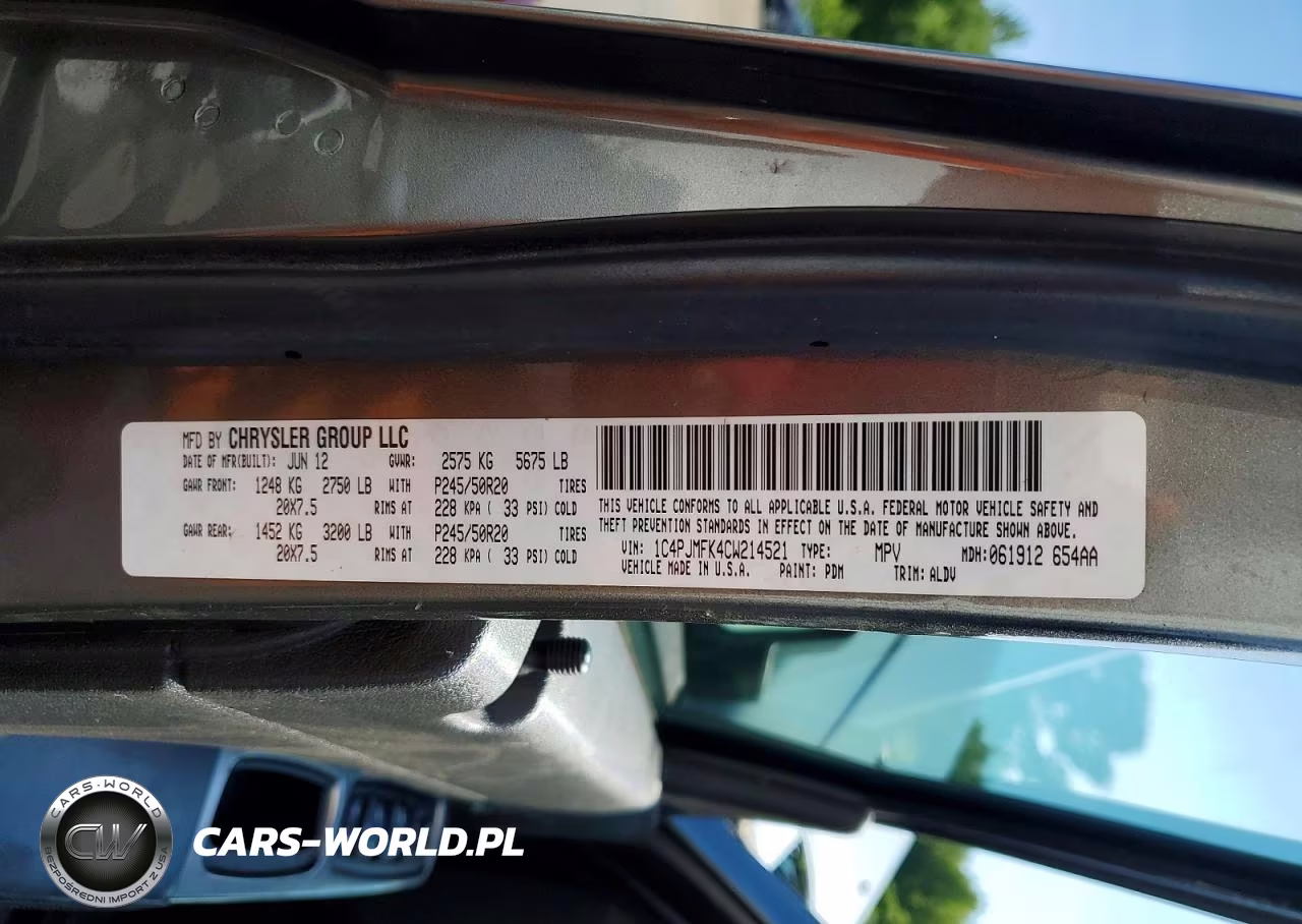 2012 Jeep Liberty Jet VIN:1C4PJMFK4CW214521 - 14