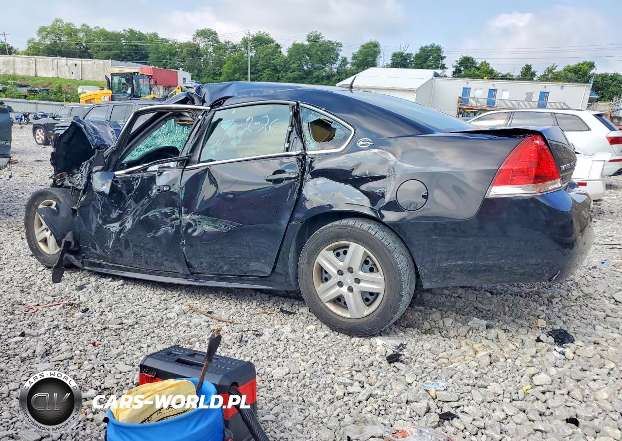 2009 Chevrolet Impala Ls VIN:2G1WB57K691159463 - 2