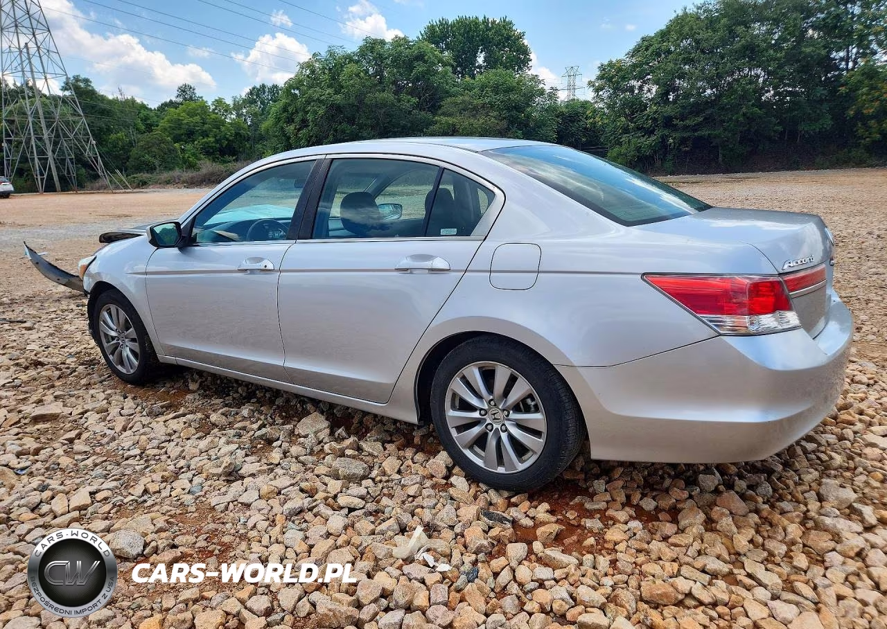 2012 Honda Accord Ex VIN:1HGCP2F71CA070406 - 2