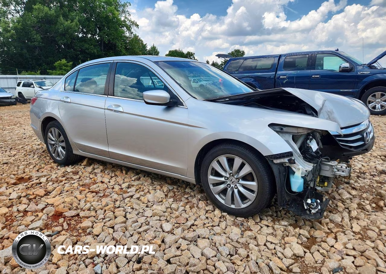 2012 Honda Accord Ex VIN:1HGCP2F71CA070406 - 4