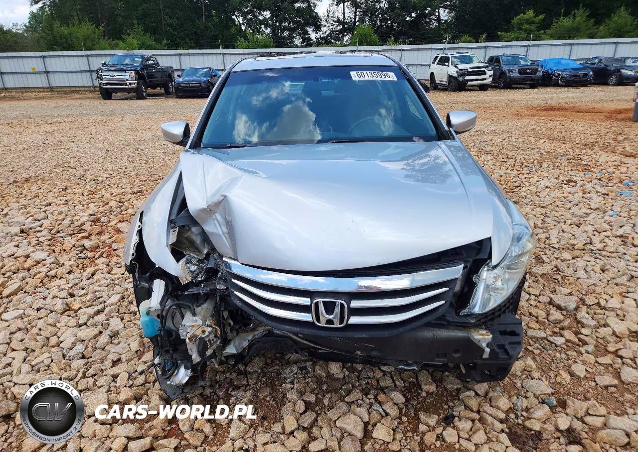 2012 Honda Accord Ex VIN:1HGCP2F71CA070406 - 5