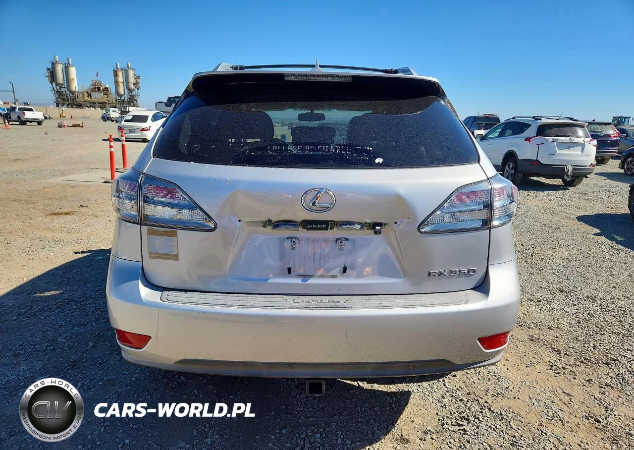 2011 Lexus Rx 350 VIN:JTJZK1BA1B2003040 - 6