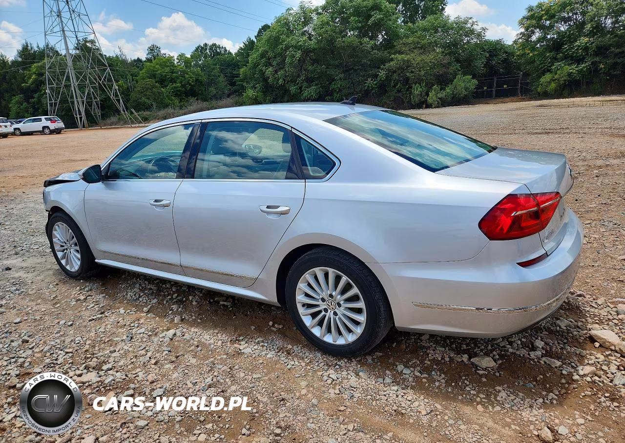 2016 Volkswagen Passat Se VIN:1VWBS7A37GC062876 - 2