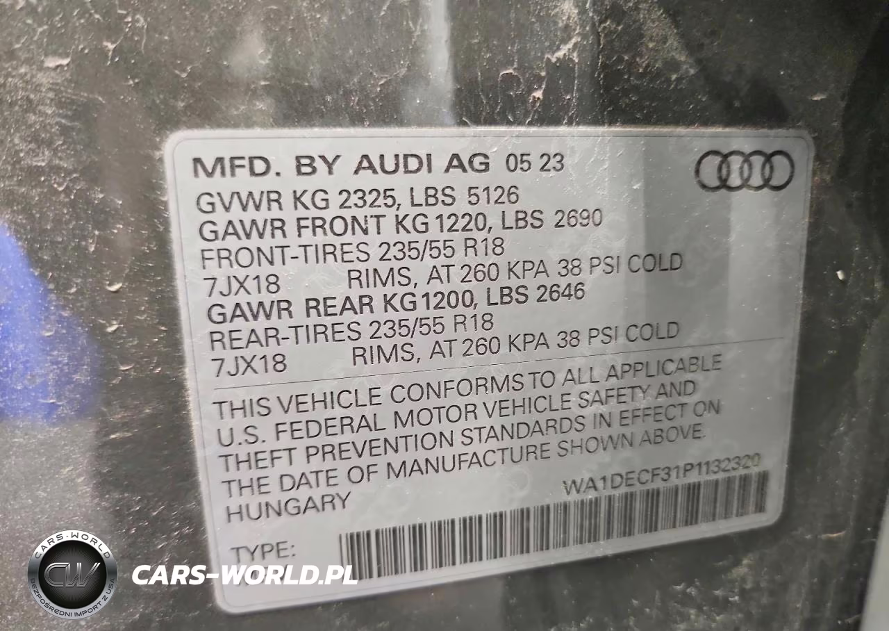 2023 Audi Q3 Premium S Line 45 VIN:WA1DECF31P1132320 - 13