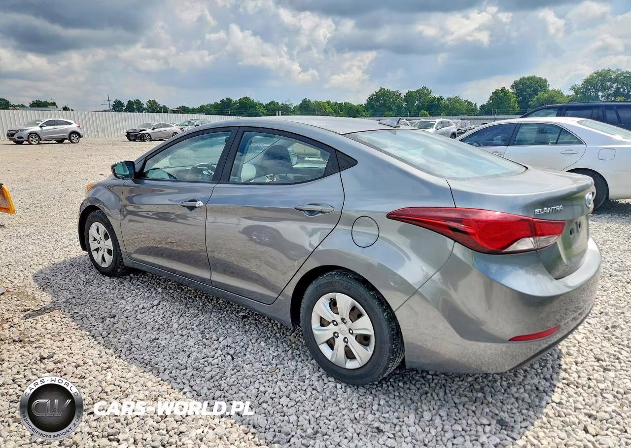 2016 Hyundai Elantra Se VIN:KMHDH4AE1GU624738 - 2