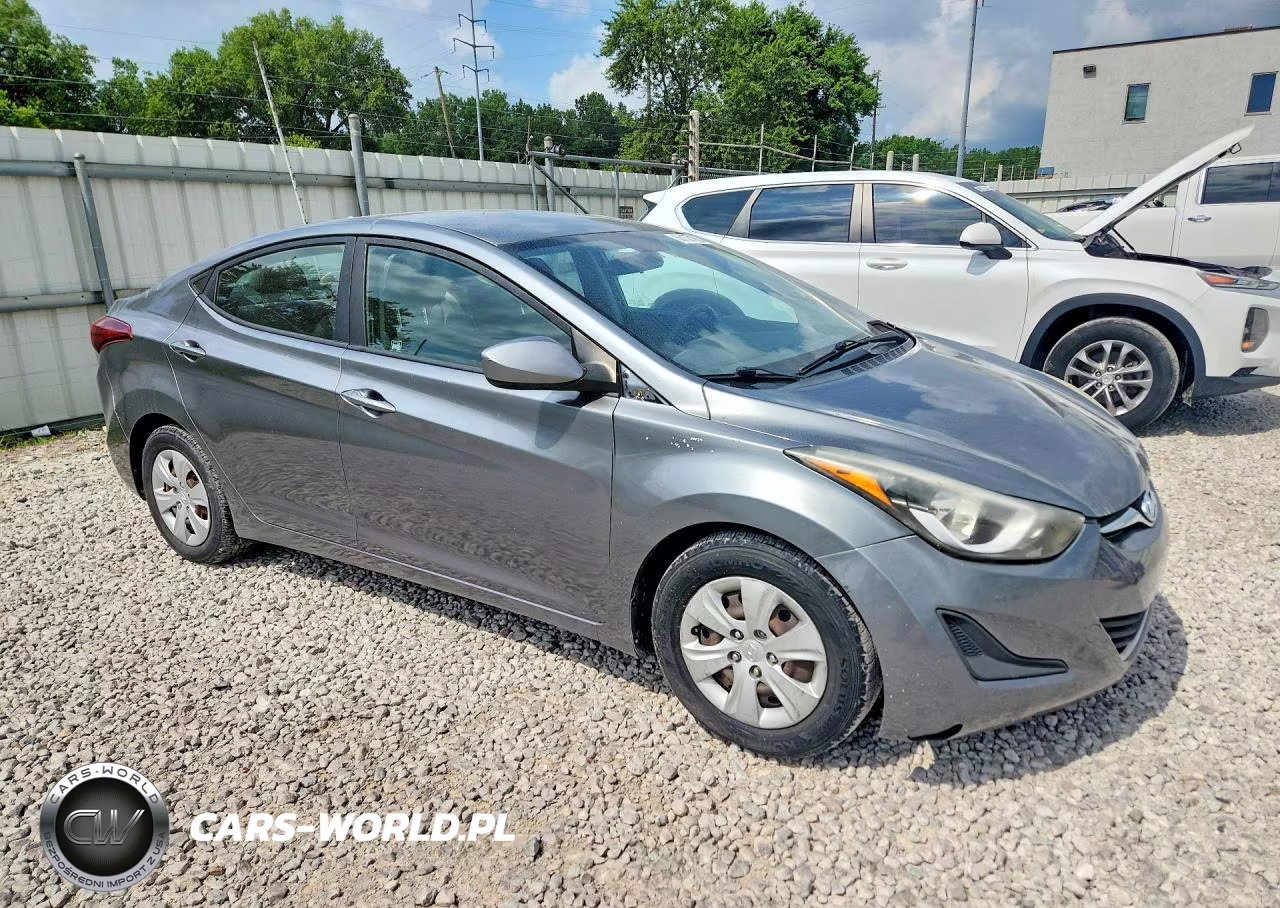 2016 Hyundai Elantra Se VIN:KMHDH4AE1GU624738 - 4