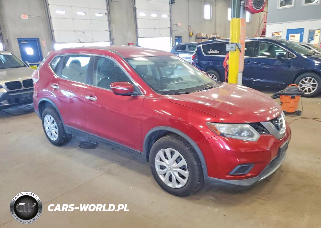 2015 Nissan Rogue S VIN:KNMAT2MV2FP500304 - 4