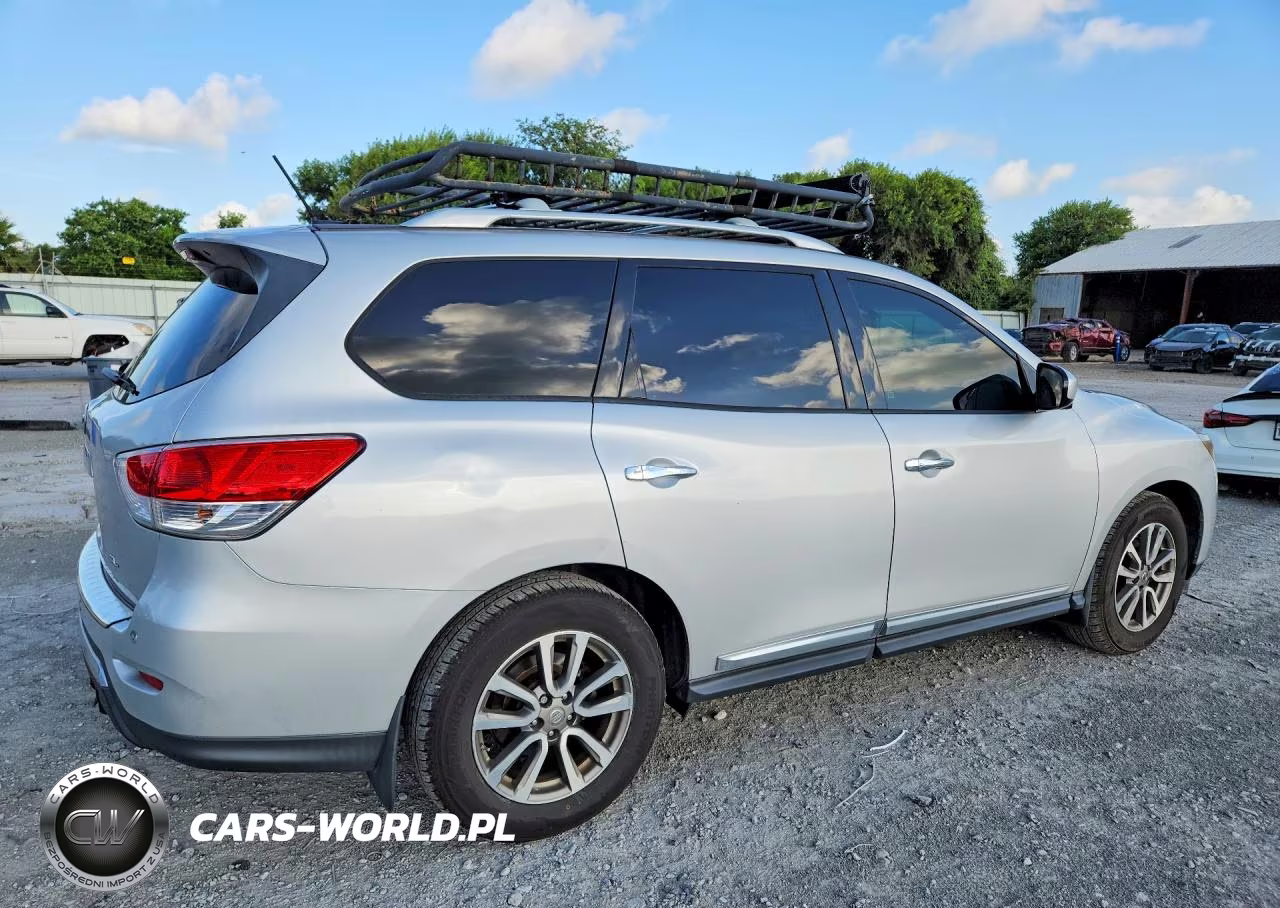 2015 Nissan Pathfinder Sl VIN:5N1AR2MNXFC686031 - 3
