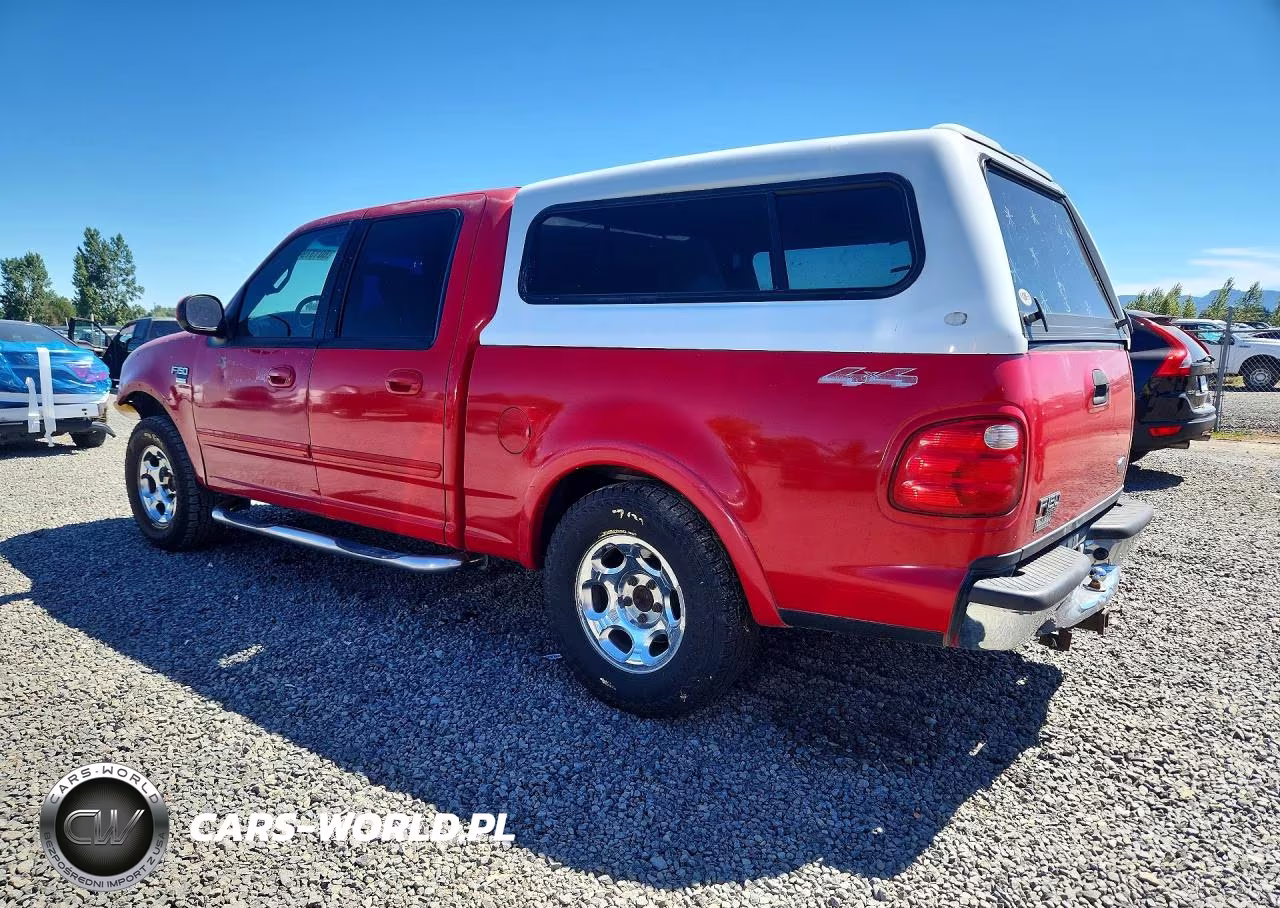 2001 Ford F150 Supercrew VIN:1FTRW08LX1KB64835 - 2