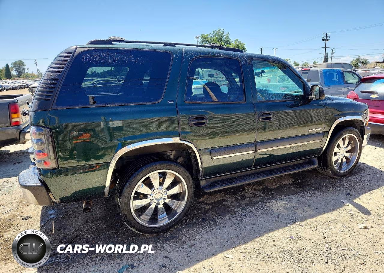 2002 Chevrolet Tahoe C1500 VIN:1GNEC13V82R222219 - 3