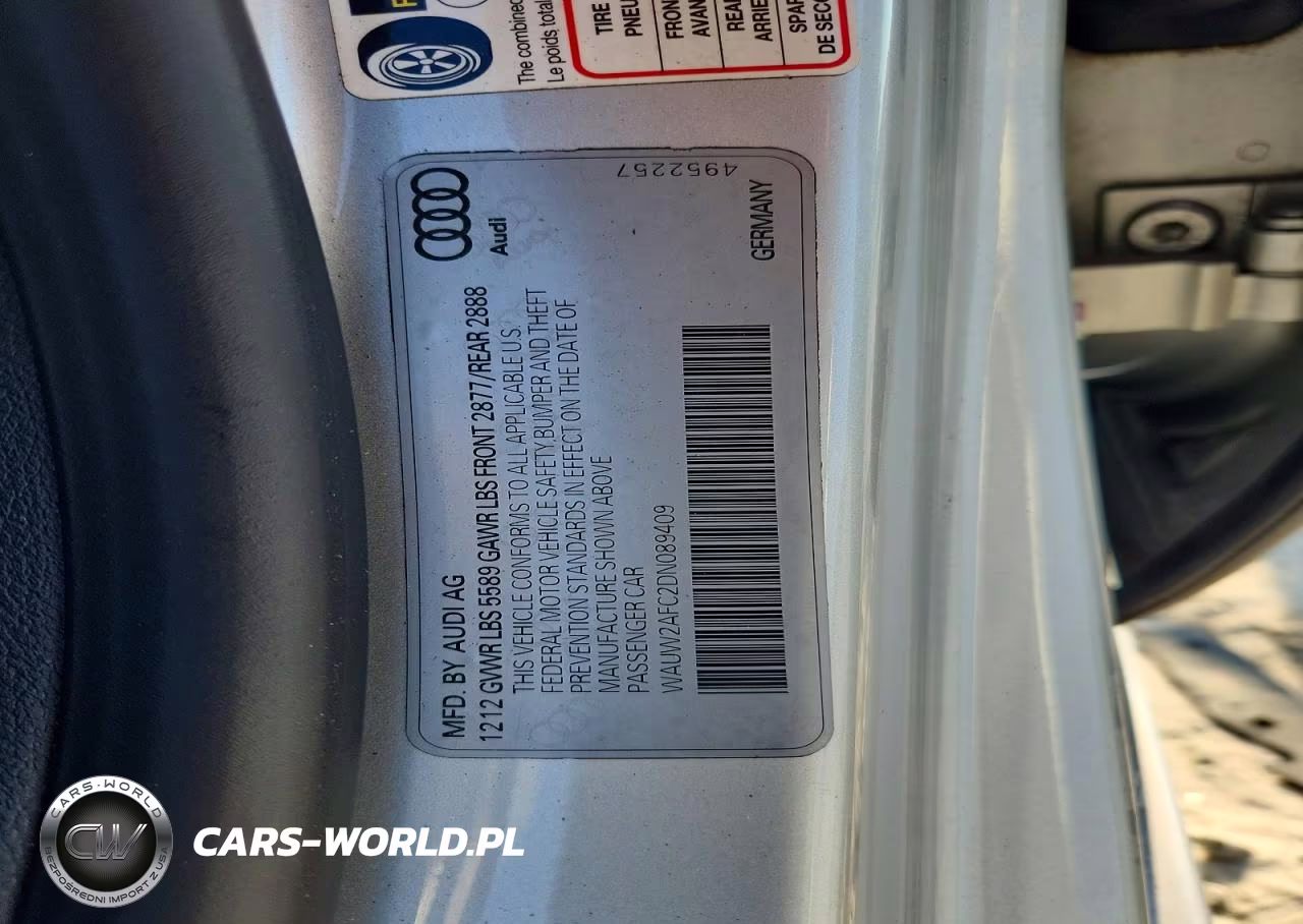 2013 Audi S7 Premium VIN:WAUW2AFC2DN089409 - 12